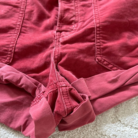 NWOT Free People We The Free rust colour corduroy shorts - Picture 7 of 9